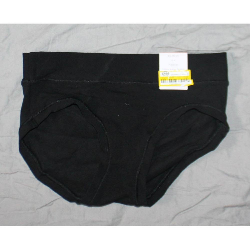 NEW Auden Women's Size XS (0-2) Ultra soft hipster underwear balck